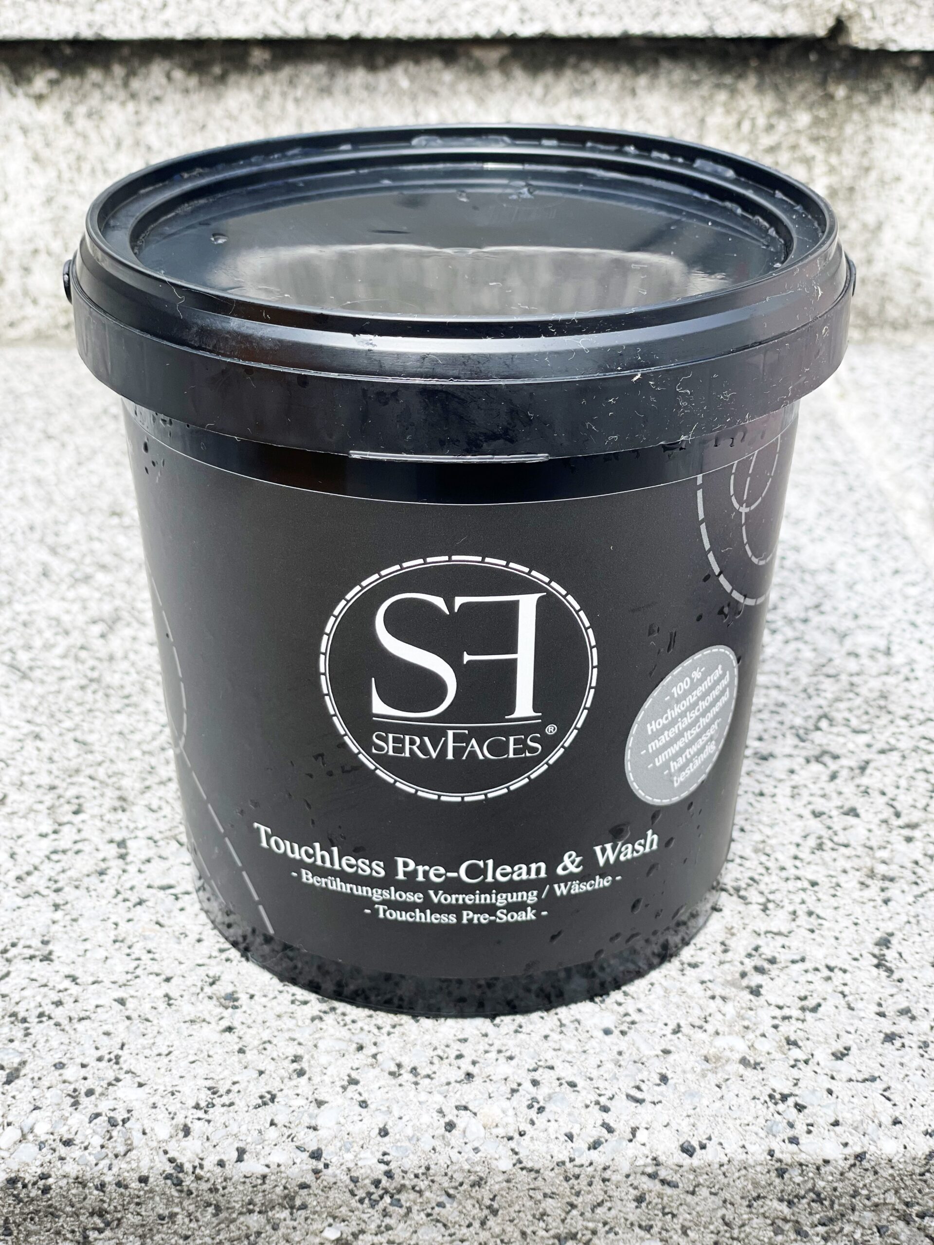 ServFaces Touchless Pre-Clean & Wash 1kgのパッケージ