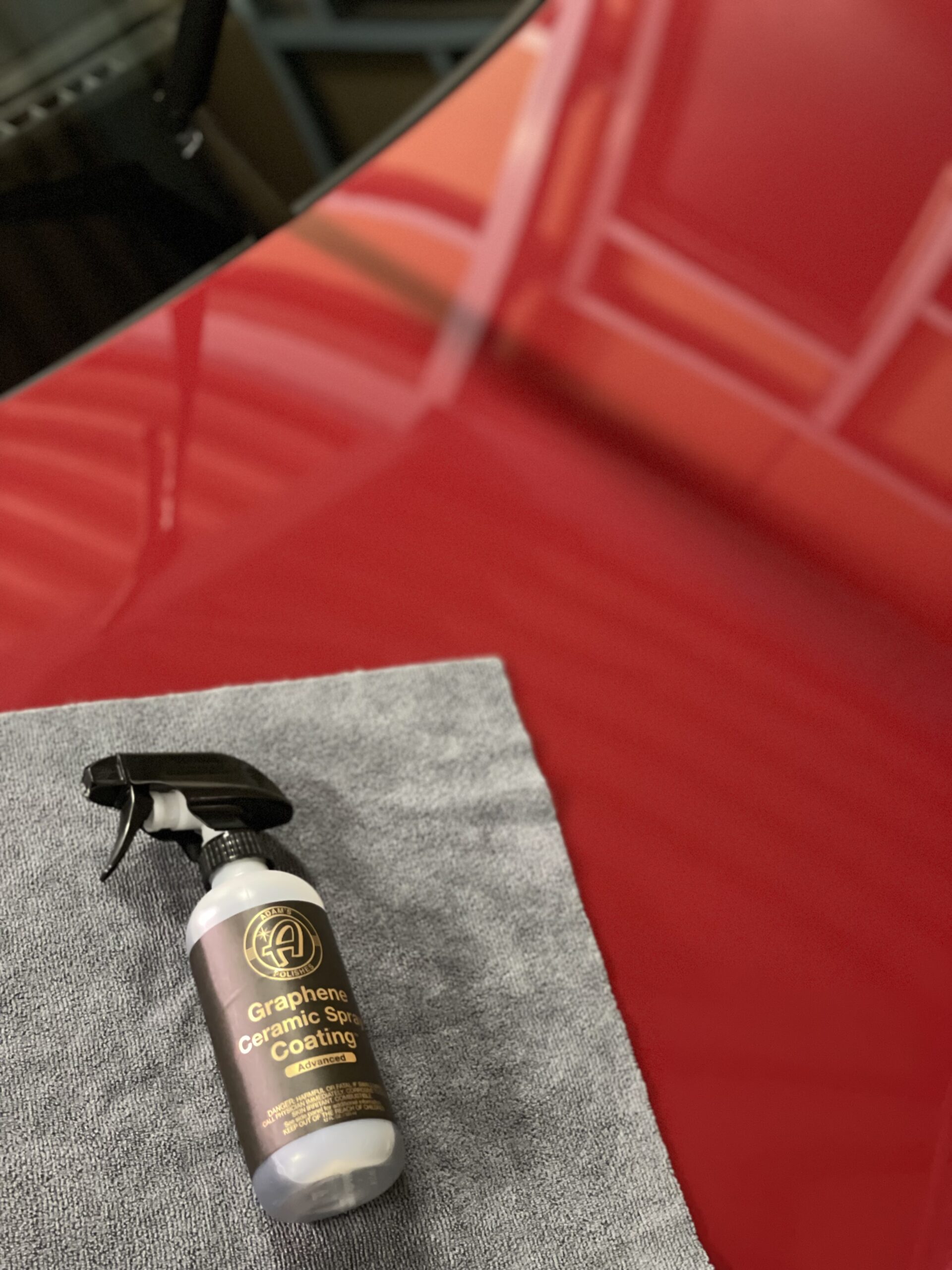 アダムスポリッシュ Graphene Ceramic Spray Coating AdvancedをBMWへ施工