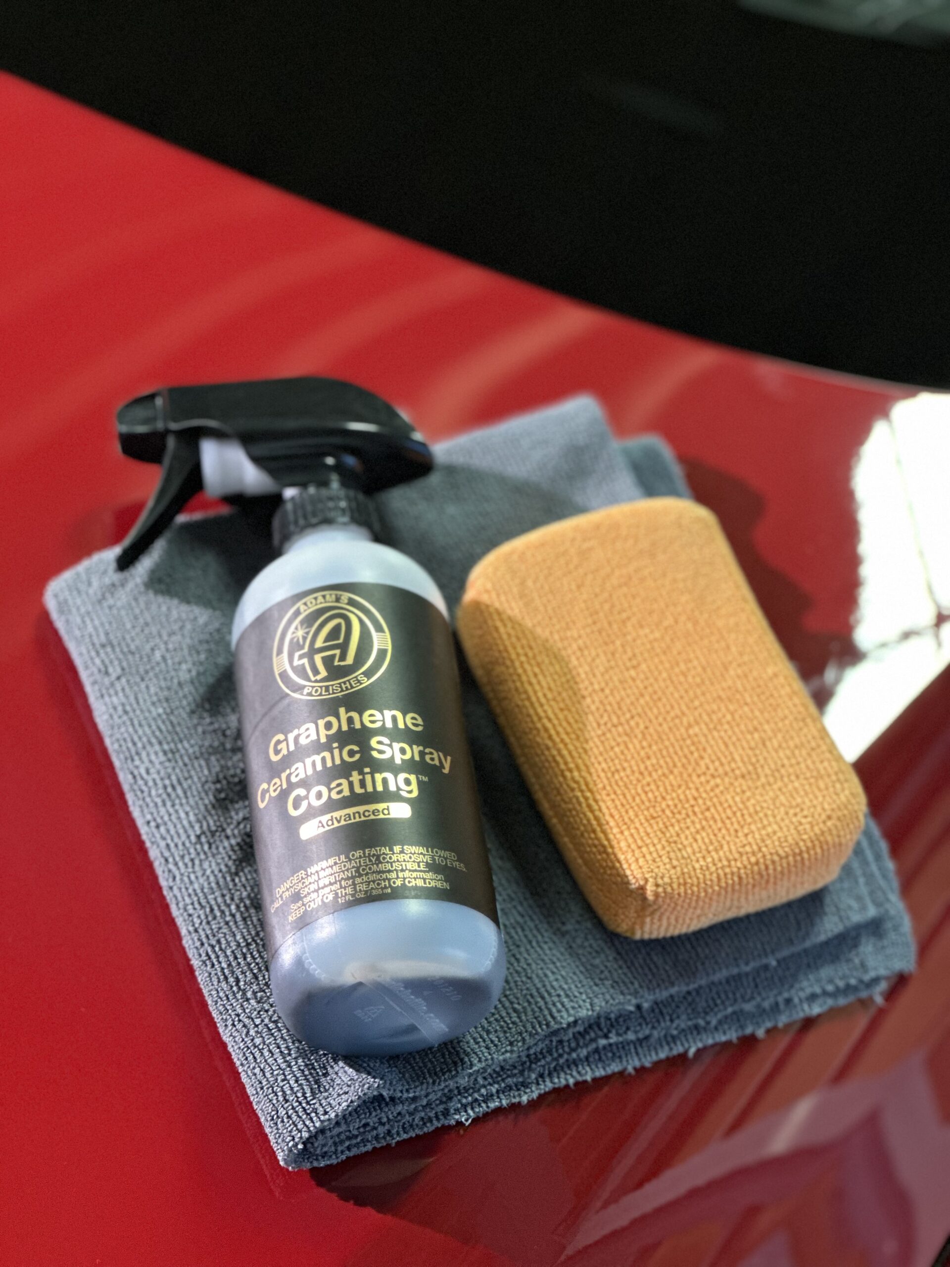 アダムズポリッシュ Graphene Ceramic Spray Coating Advanced のボトル