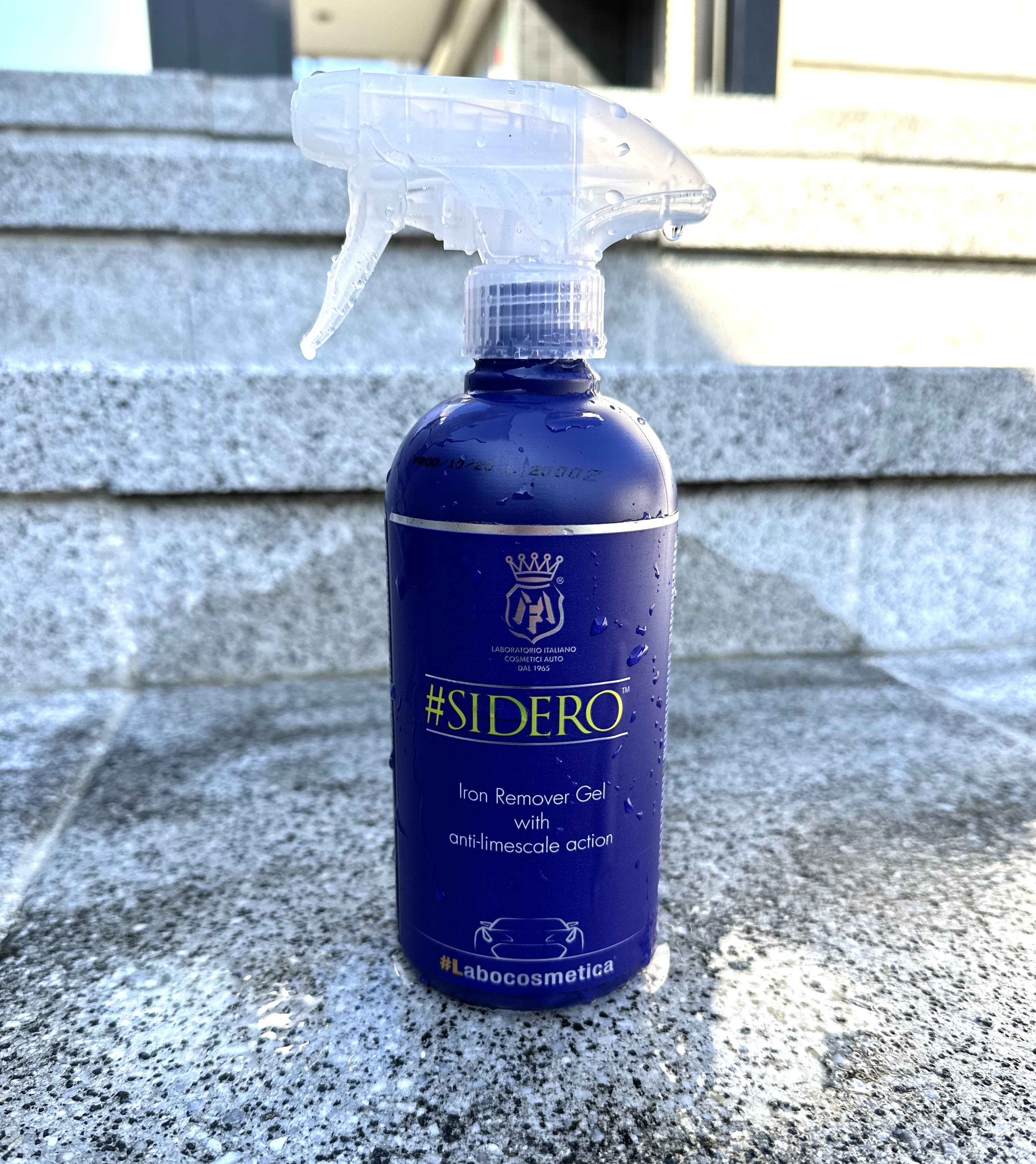 Labocosmetica SIDERO 鉄粉・ミネラル除去剤のボトル