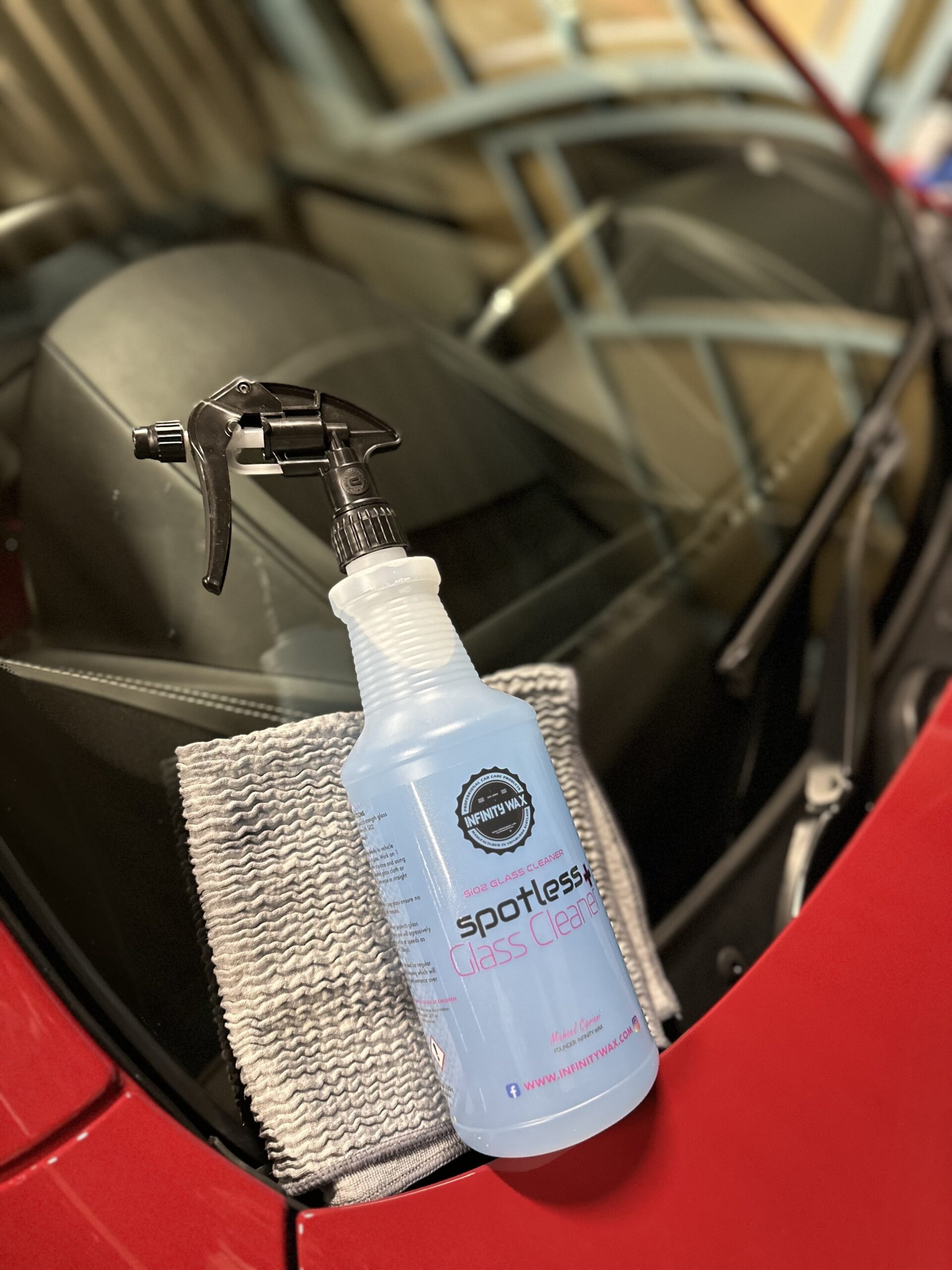 INFINITYWAX Spotless+ Si02 Glass Cleaner - &T Car Care