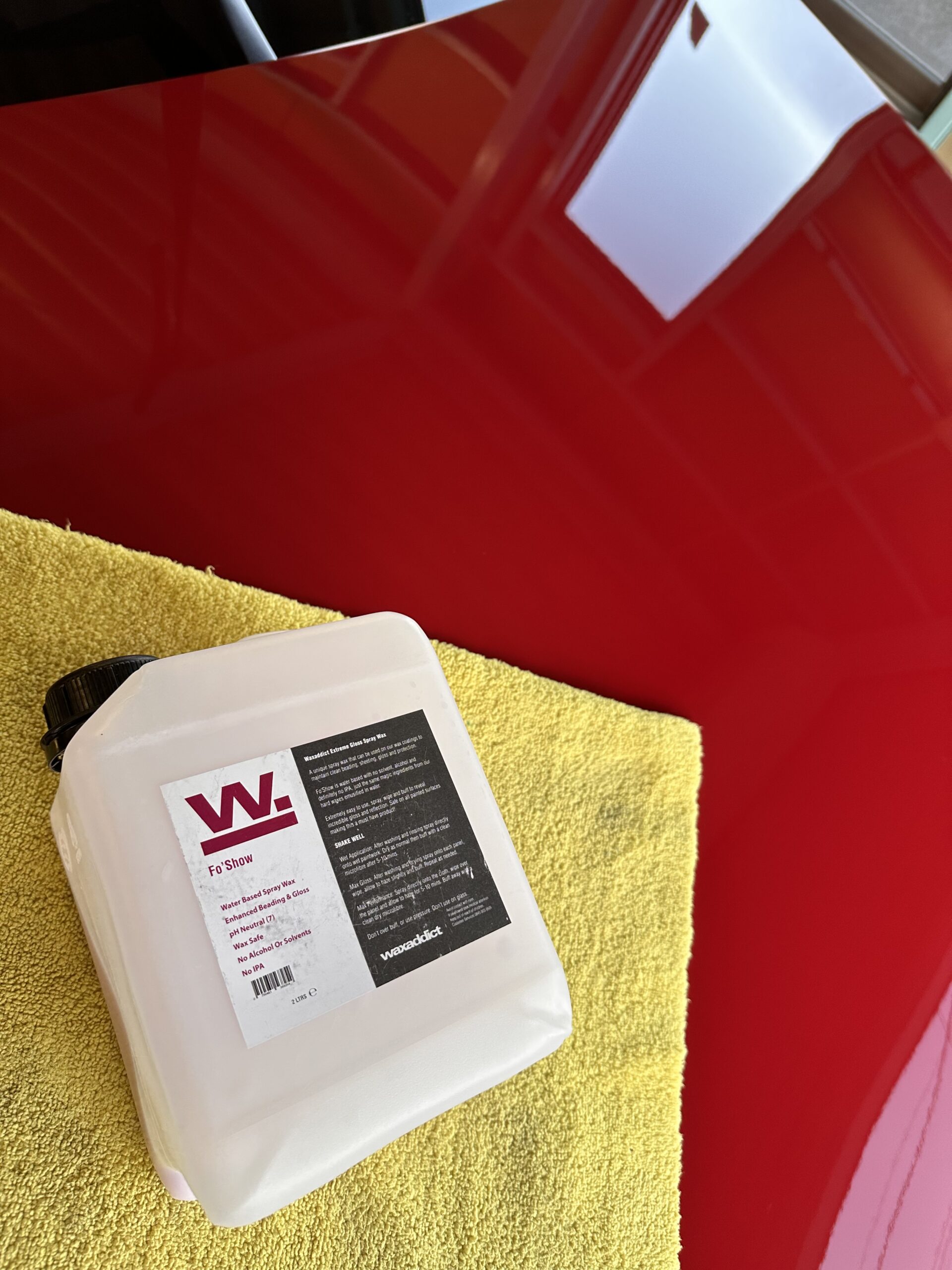 ワックスアディクト waxaddict FoShow Extreme Gloss Spray Wax スプレーワックス