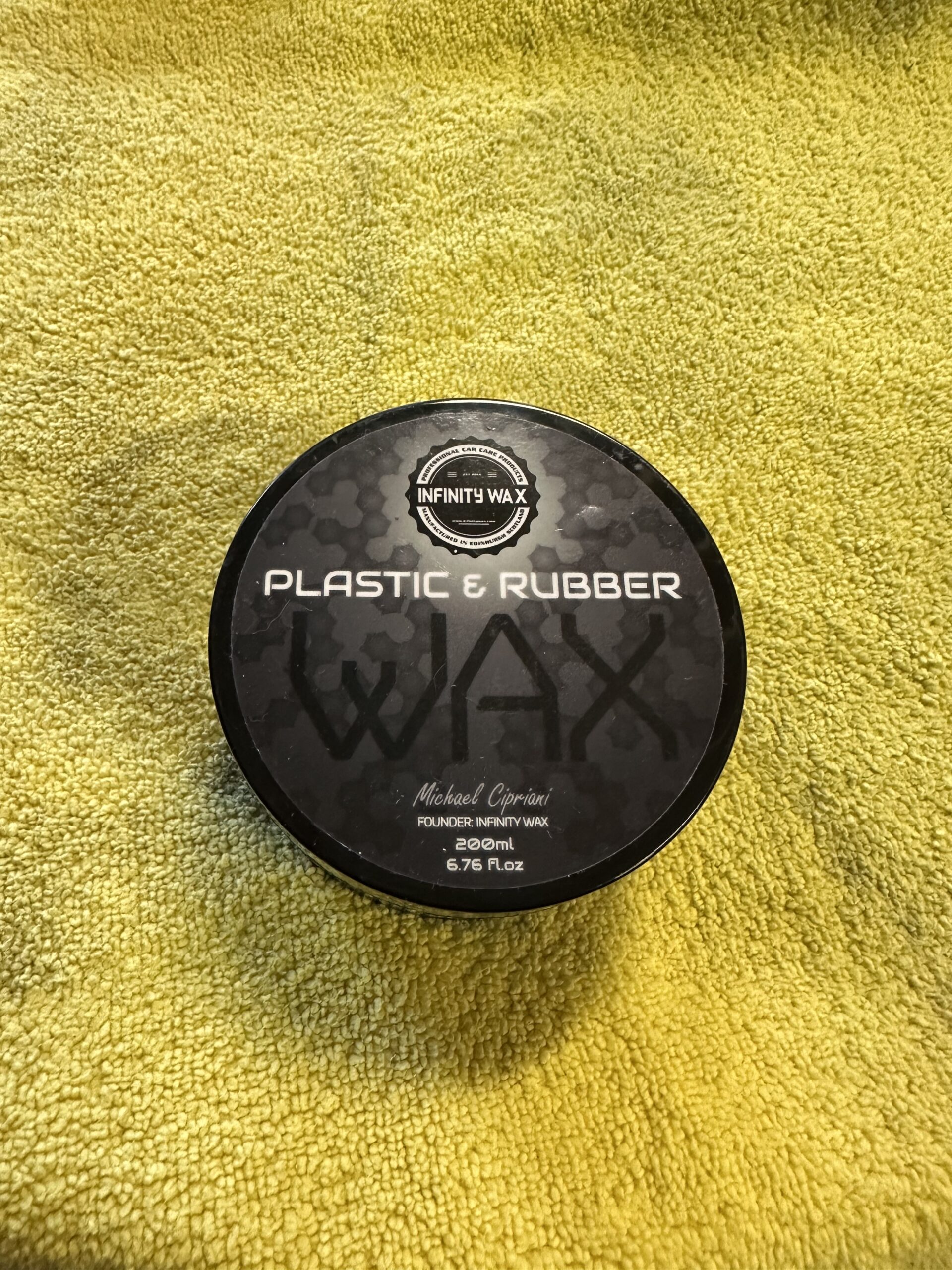インフィニティワックス INFINITYWAX Rubber & Plastic Wax 樹脂用ワックス