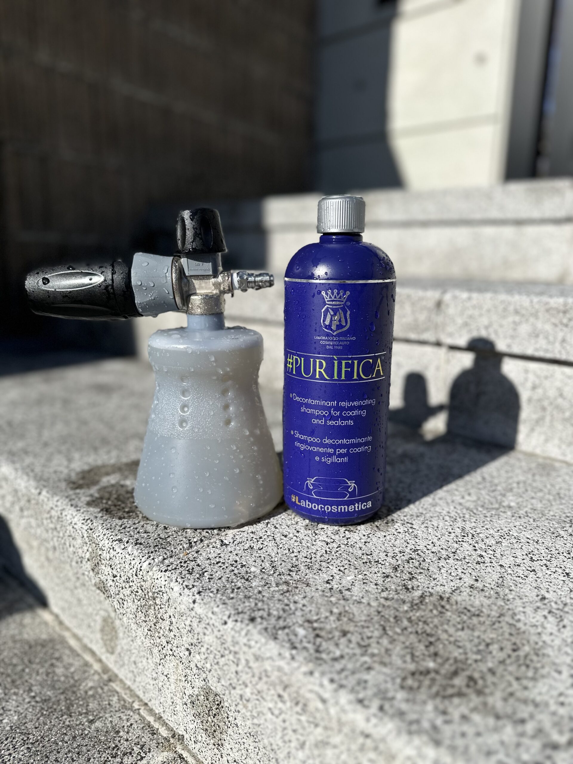 ラボコスメティカ Labocosmetica PURÌFICAのフォームを施工したボディ