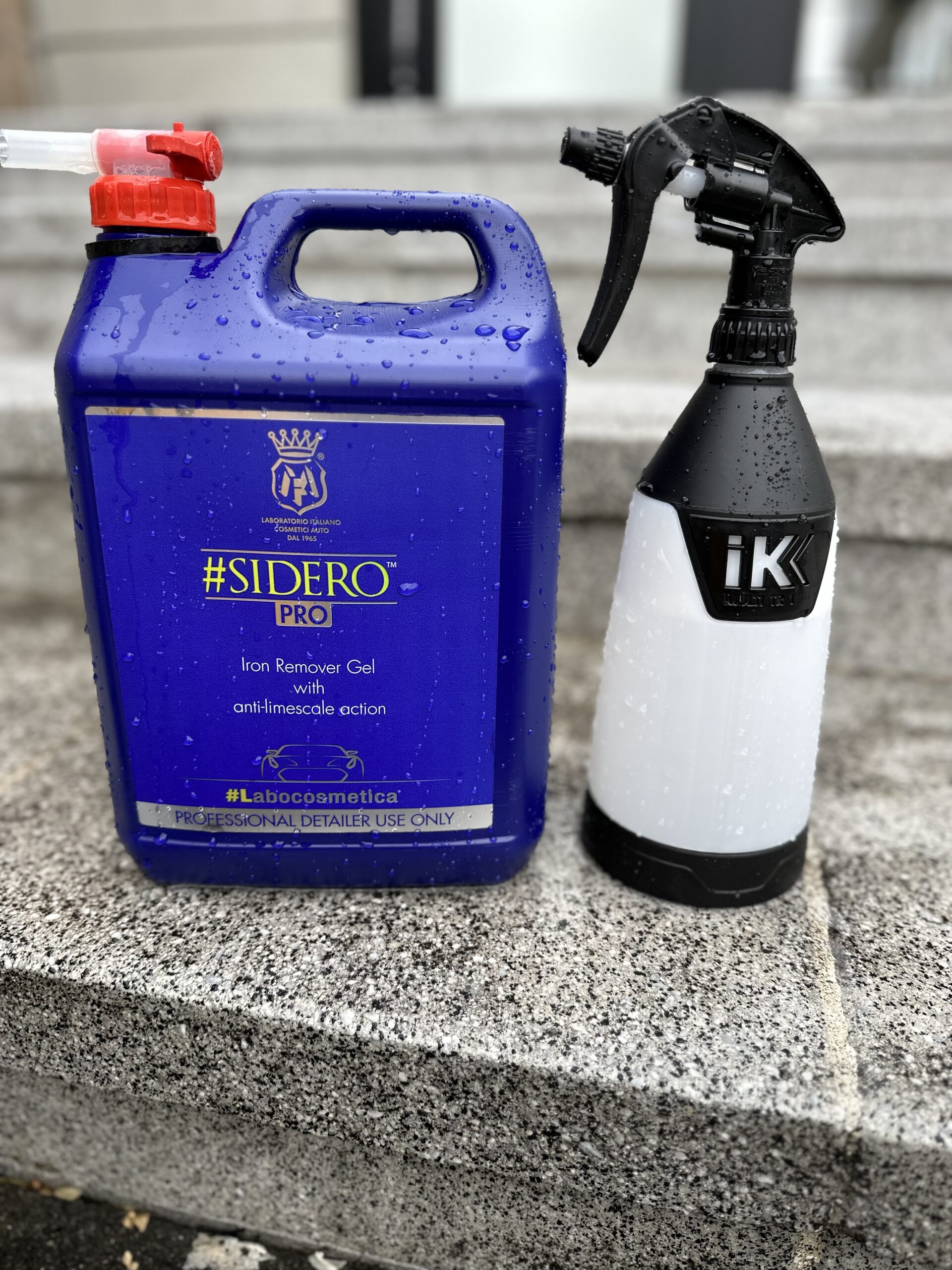 Labocosmetica SIDEROをIK MULTI TR 1に入れてBMWへ塗布