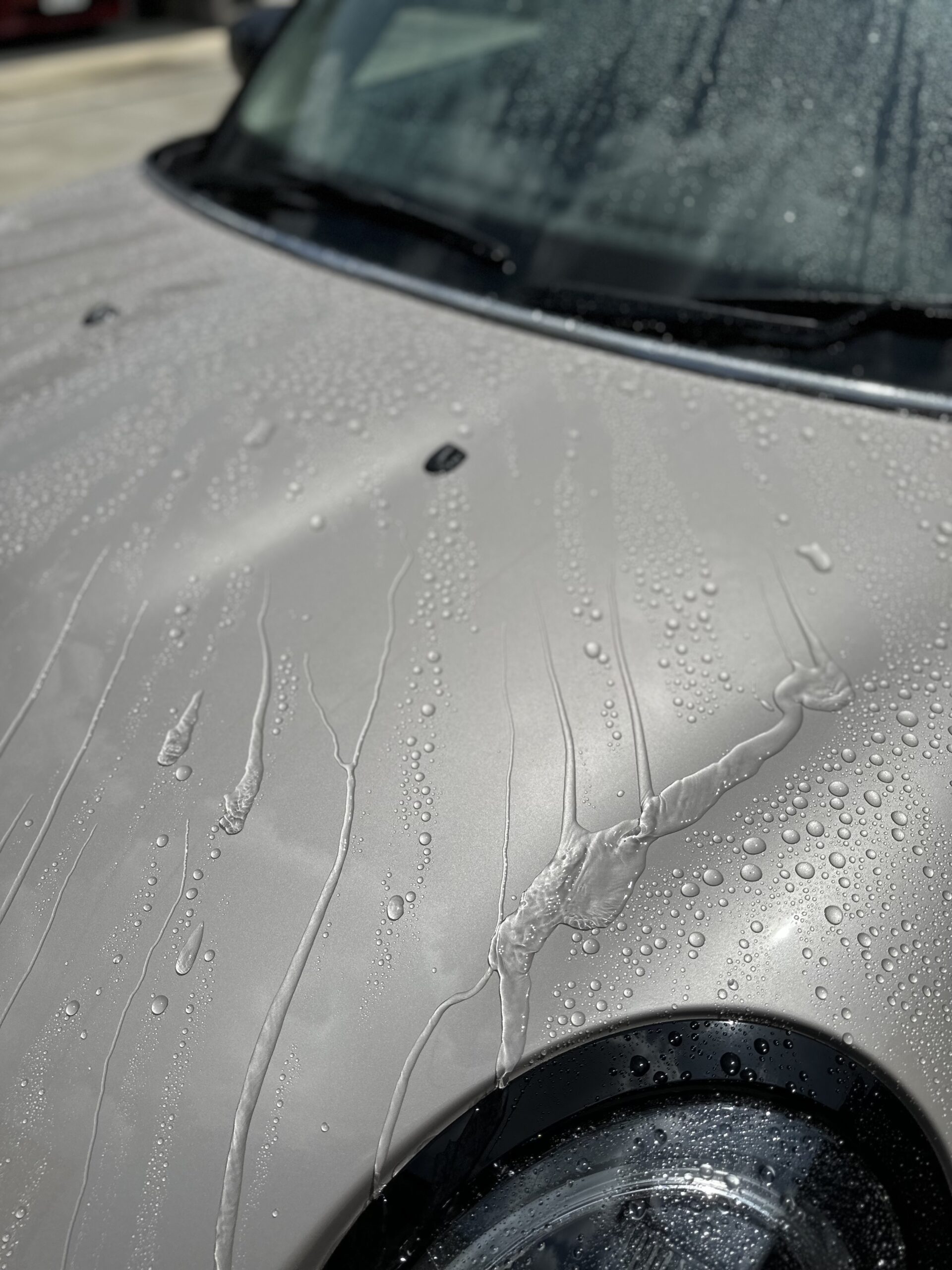 Lavish 施工後の MINI COOPER S 5 DOOR の撥水