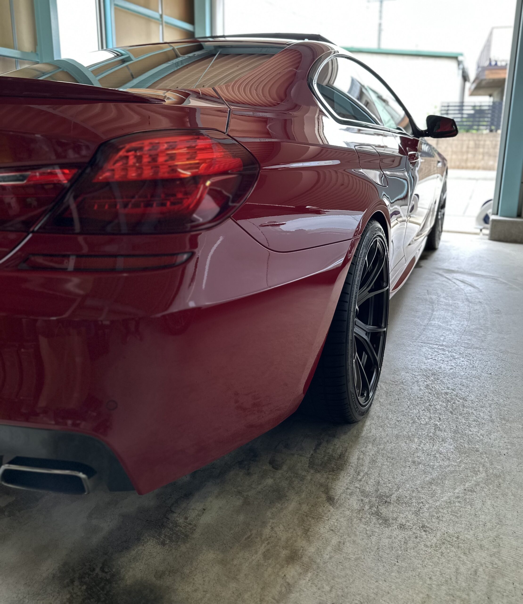 フル洗車後のBMW F13 650i