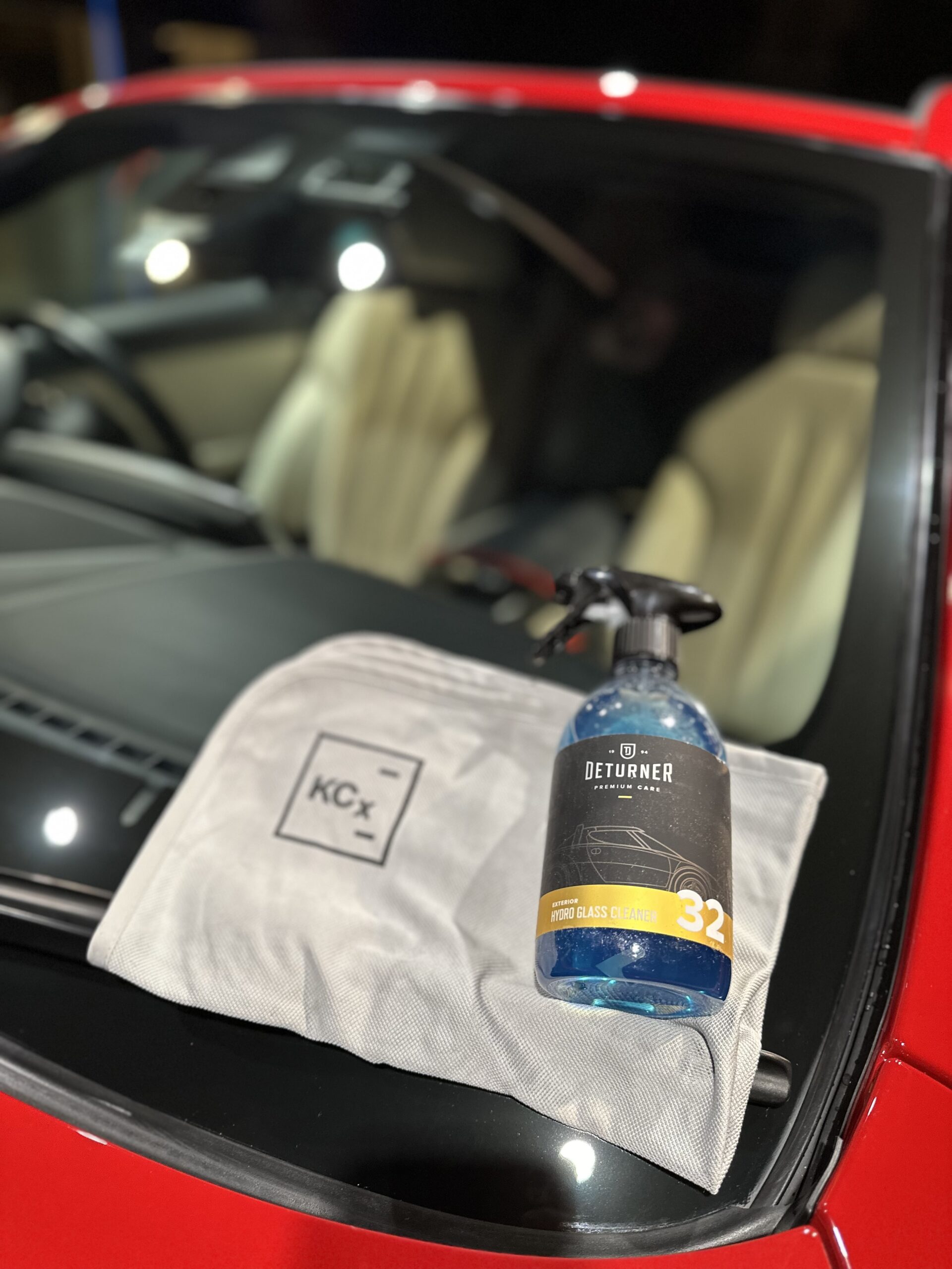 DETURNER HYDRO GLASS CLEANERのボトル