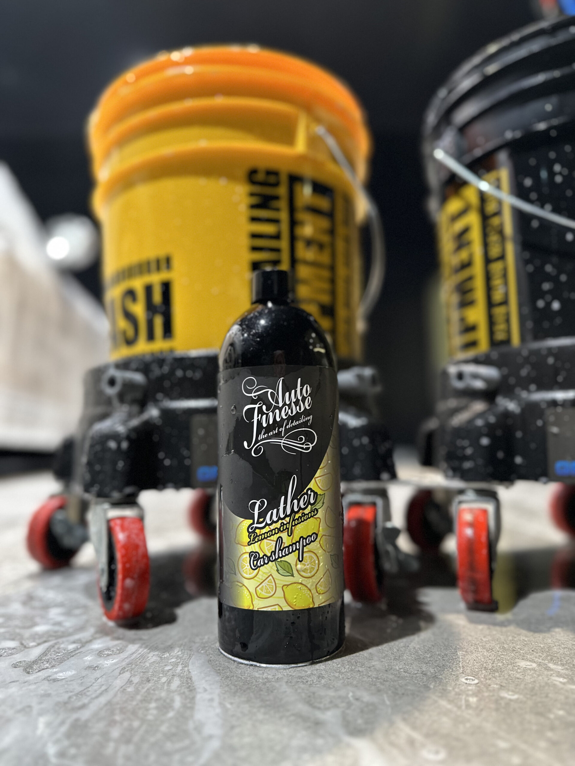 Auto Finesse Lather Lemon カーシャンプー 1L