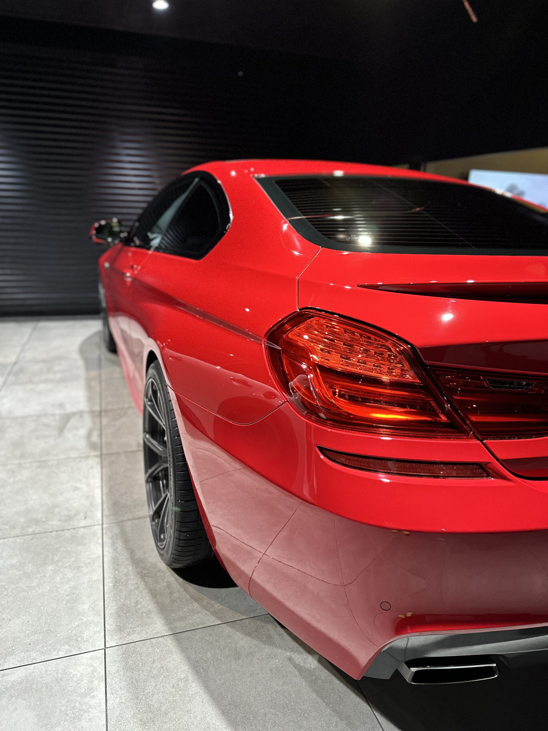 BMW F13 650i 洗車後の仕上がり