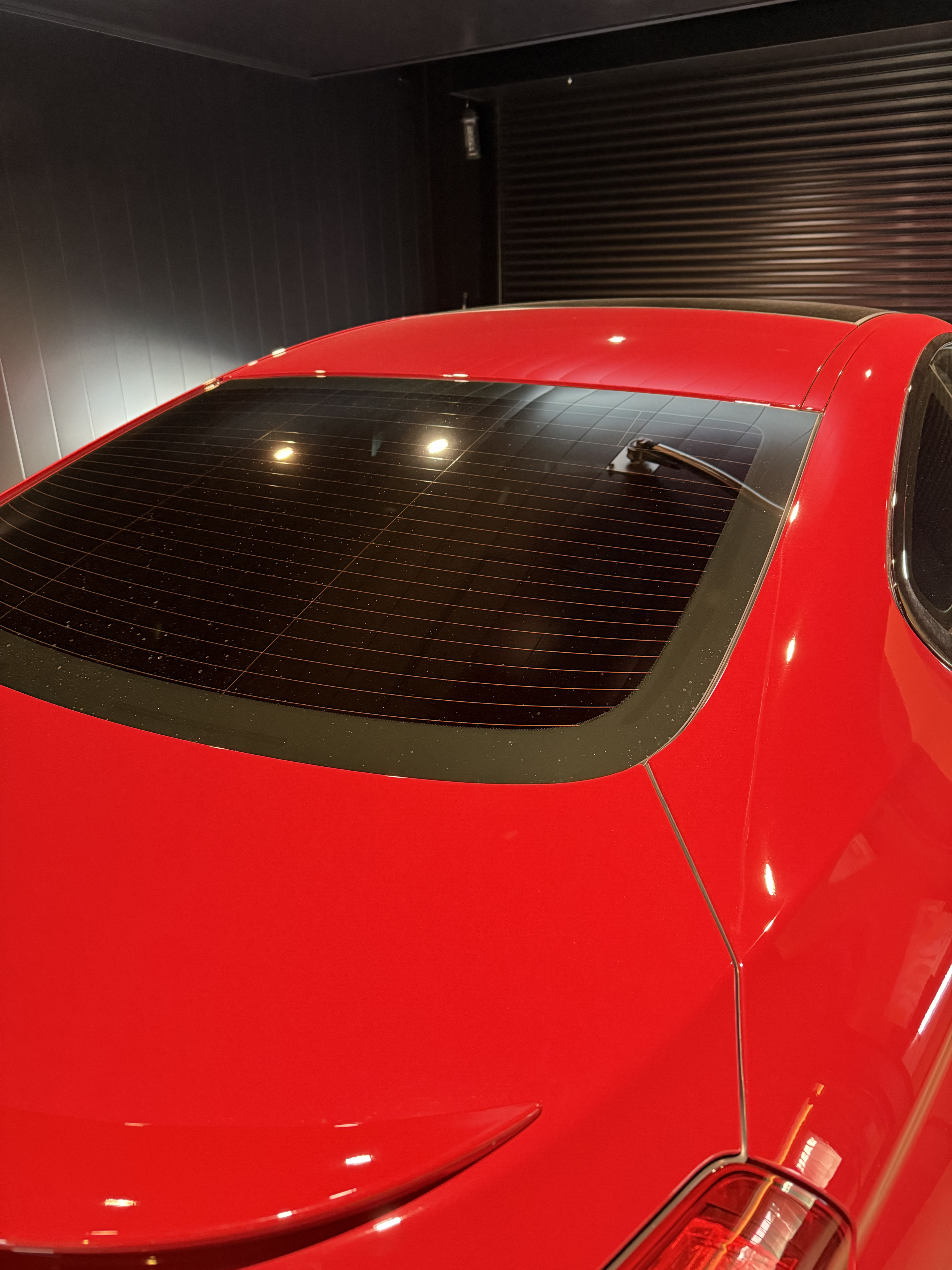 BMW F13 650i 洗車前ビフォー ボディサイド汚れ確認