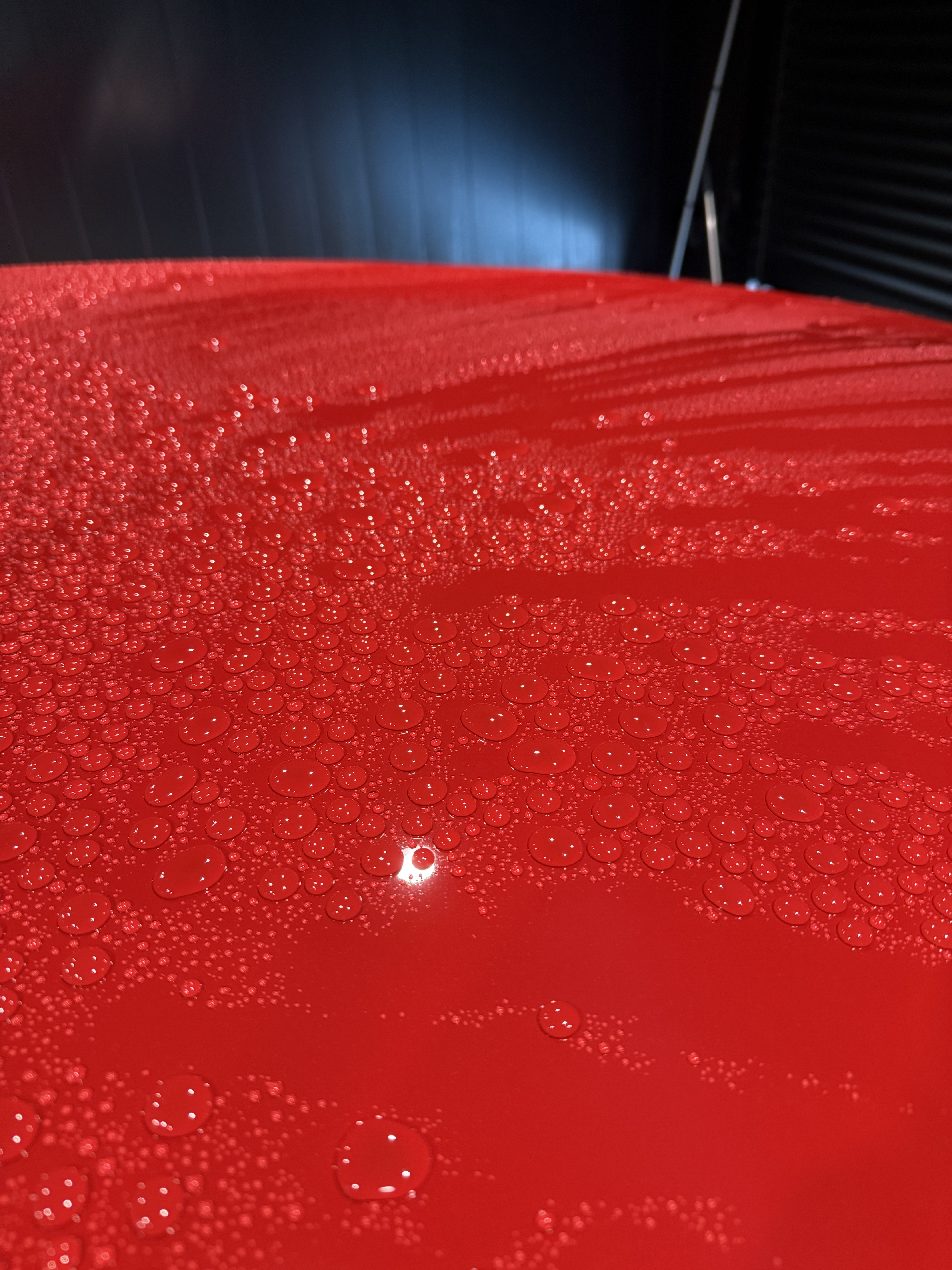 BMW F13 650i 洗車後撥水状態 水弾き確認